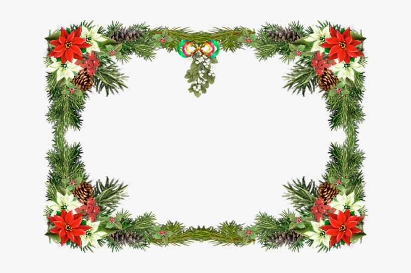 Christmas Frame Png Picture - Christmas Card Frame Png, transparent png