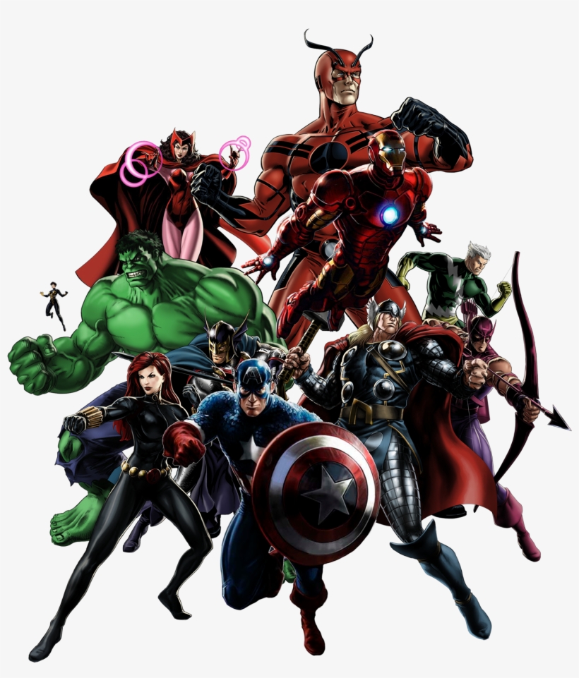 Avengers From Marvel Avengers Alliance 0001 - Marvel Png, transparent png