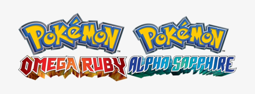 Pokemon Omega Rubin Alpha Saphir Logo - Pokémon Omega Ruby And Alpha Sapphire, transparent png