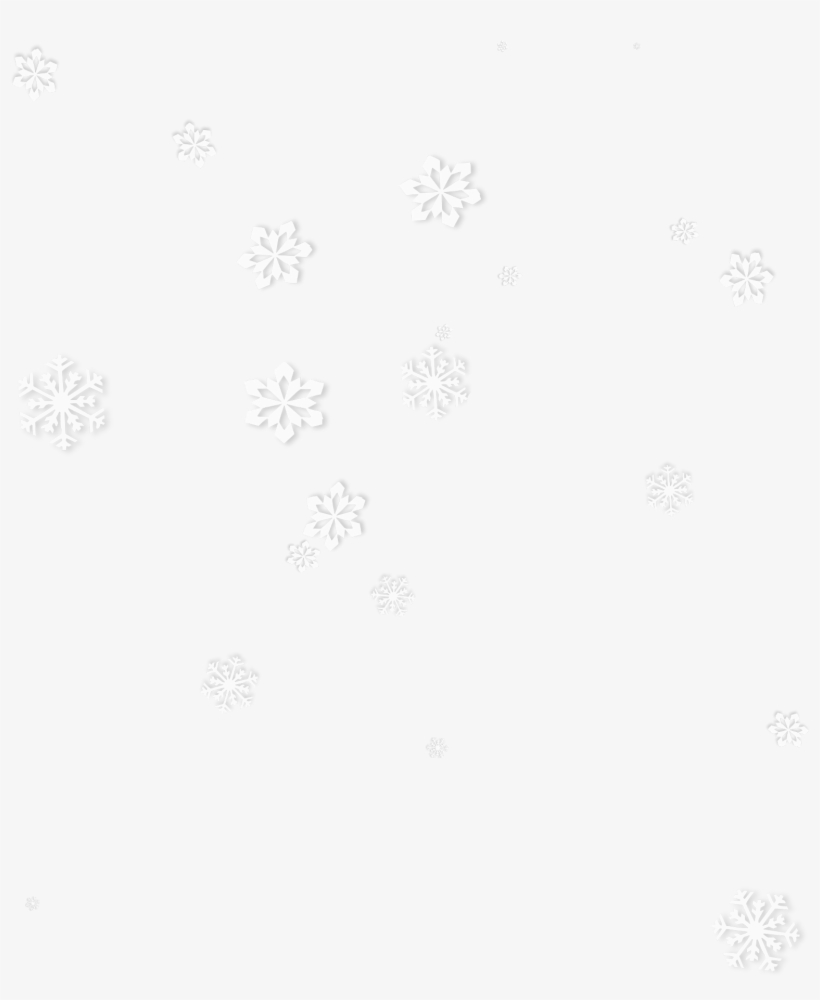 White Snowflake Png Free - Monochrome, transparent png