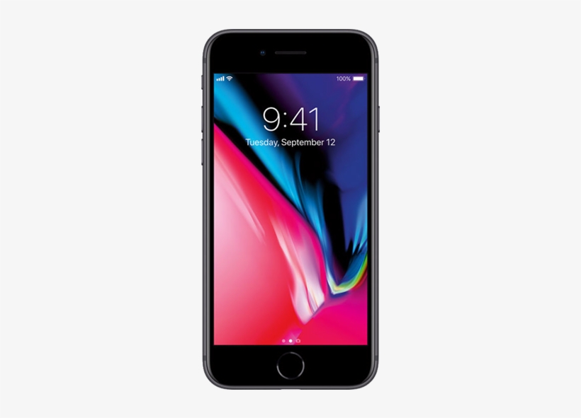 Union Wireless - Apple Iphone 8 - 256 Gb - Space Gray - Verizon - Cdma/gsm, transparent png