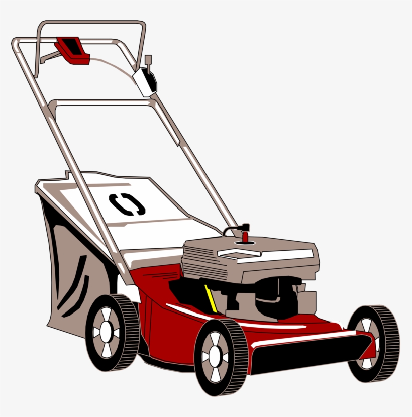 Lawn Mowers Computer Icons Clip Freeuse - Lawnmower Clipart, transparent png