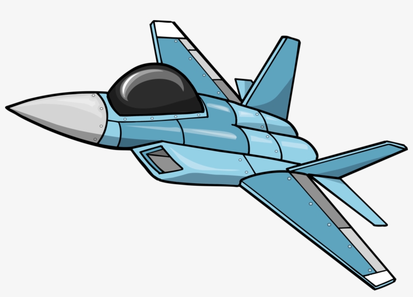Vector Royalty Free Download Airplane Aircraft Fighter - Jet Clipart, transparent png