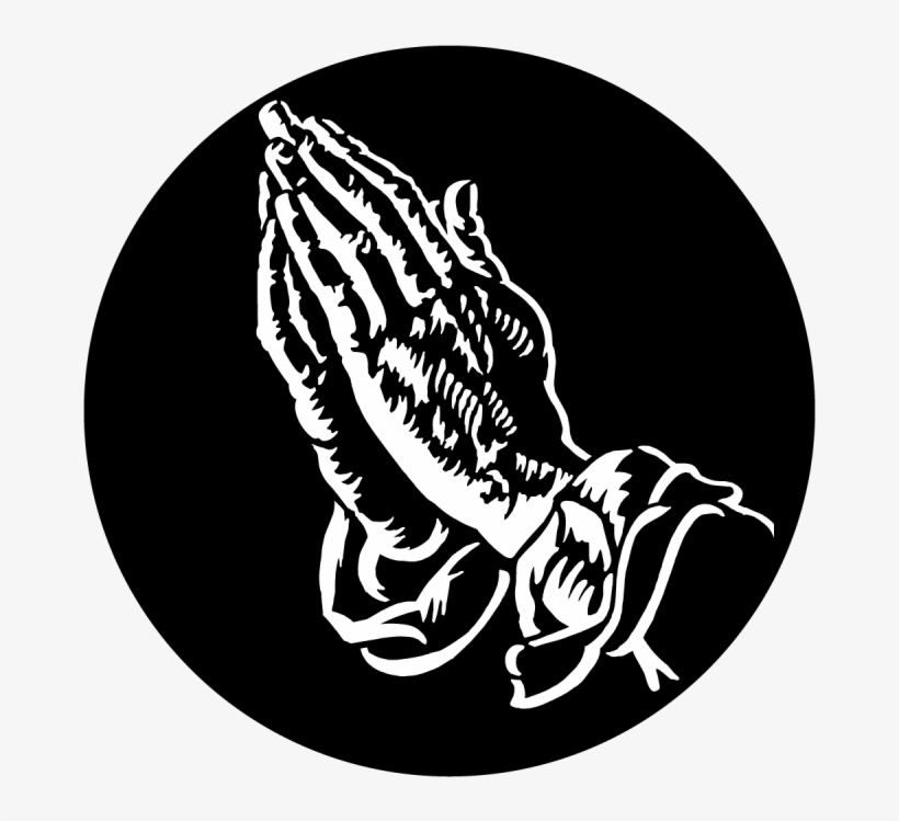 Praying Hands - Apollo Praying Hands Steel Gobo Ms-3406, transparent png