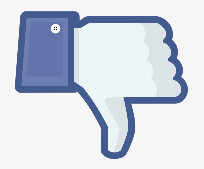 Facebook Thumbs Down - Facebook Thumbs Down Png, transparent png