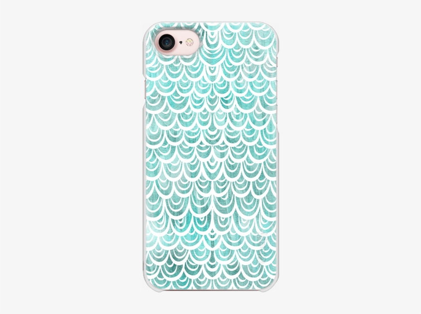 Casetify Iphone 7 Case - Watercolor Mermaid Ruby Ombre Backpack By Lisaargyropoulos, transparent png