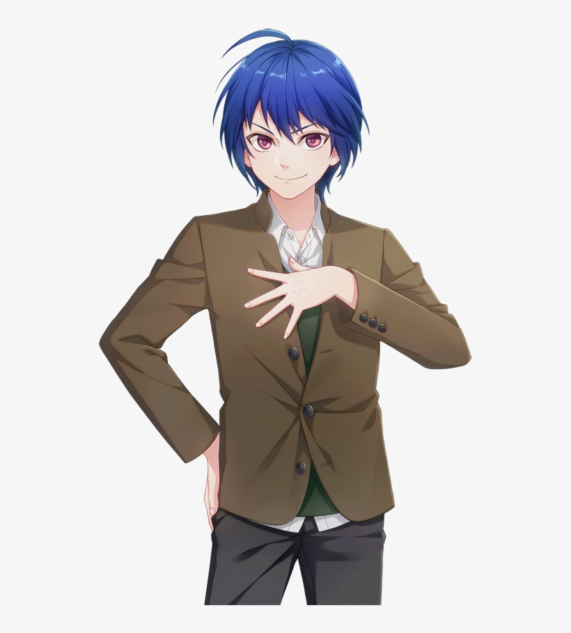 Mayumi Makise N Transparent - Blue, transparent png