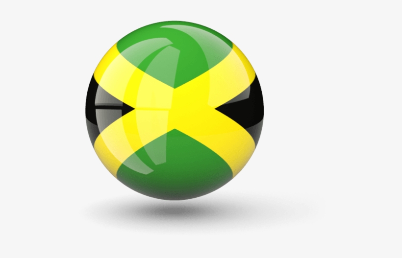 Objects - Jamaica Flag Sphere, transparent png