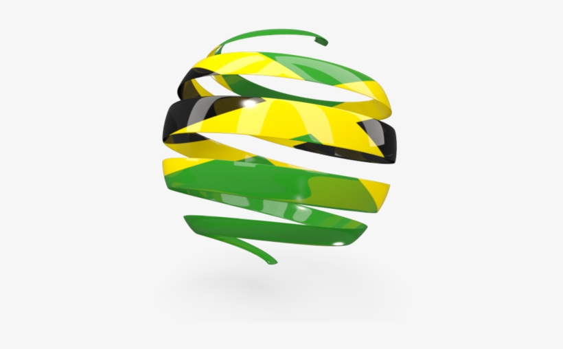 Illustration Of Flag Of Jamaica - South African Flag Logos, transparent png