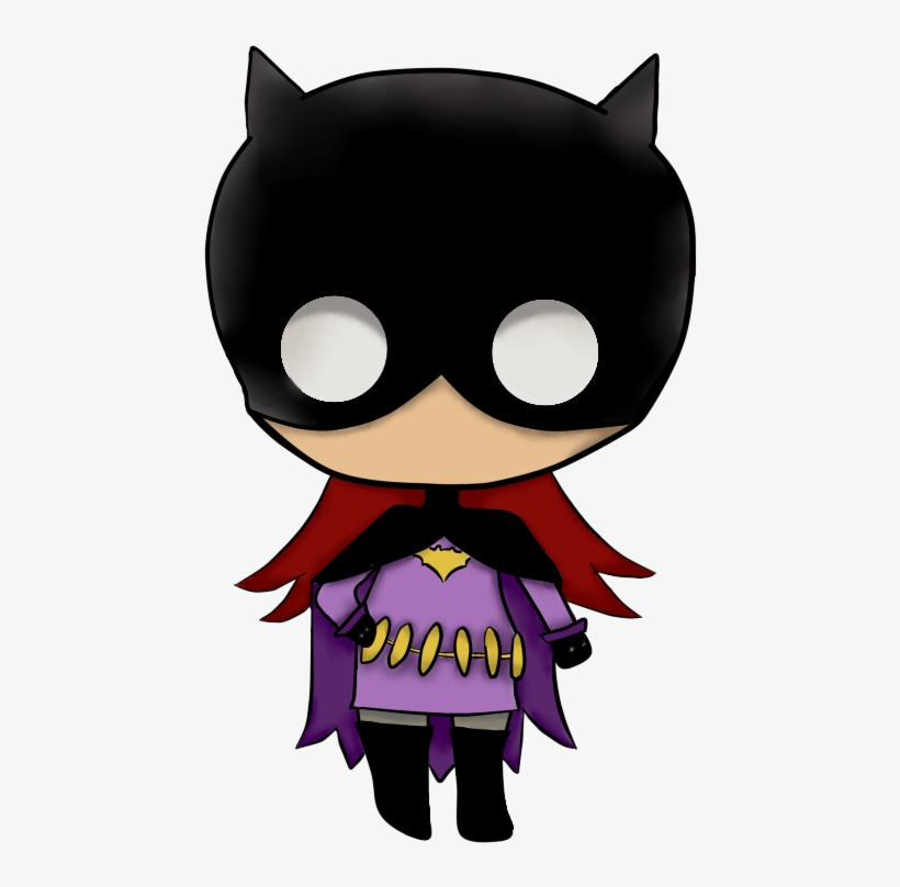 Chibi Batgirl Door Decs, Geek Out, Im Batman, Batgirl, - Batgirl Chibi, transparent png