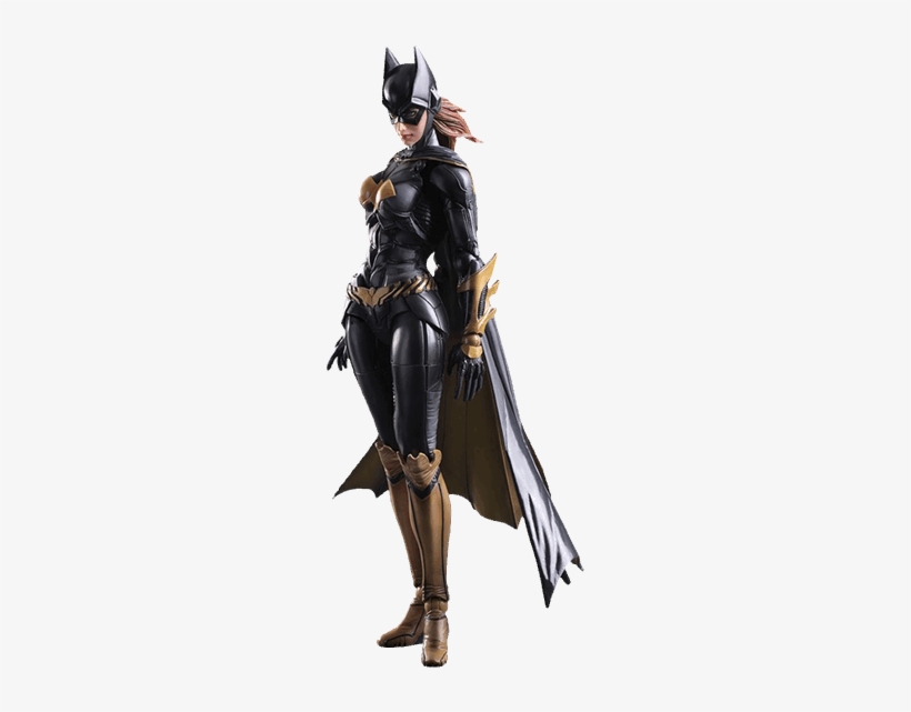 Dc Comics Batgirl Play - Dc Play Arts Kai: Arkham Knights - Batgirl, transparent png