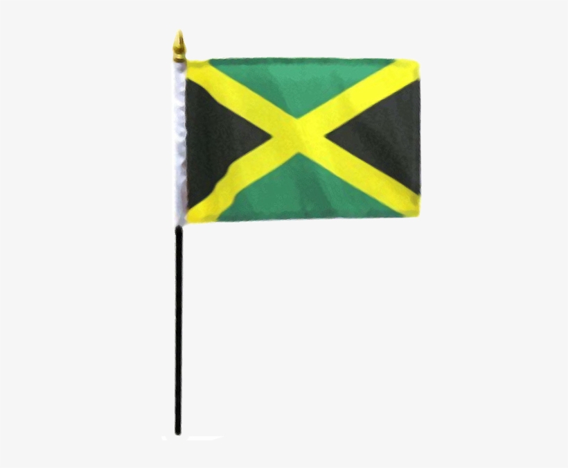 Print Page - Jamaica 4x6in Stick Flag, transparent png