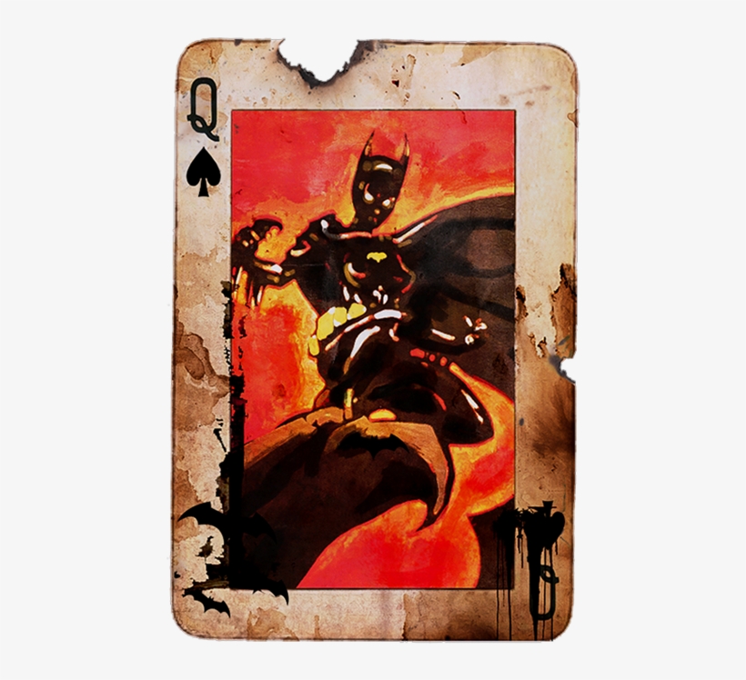 Cards 0003 Batgirl - Painting, transparent png