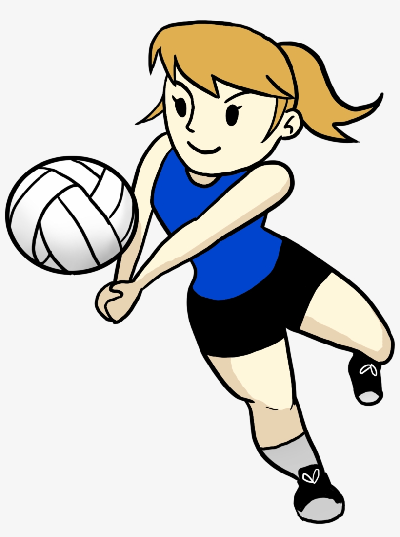 Clipart Library Download Png Clip Art Clipartsgramcom - Volleyball Cartoon, transparent png
