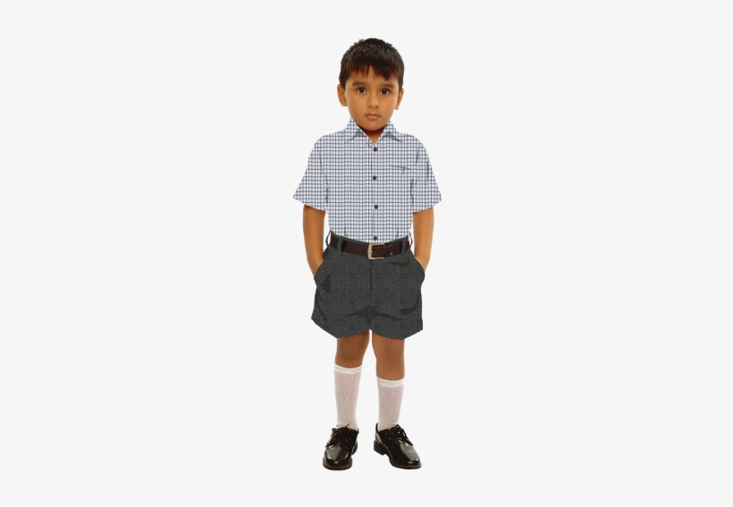 Boy With Shirt And Trouser - School Girl & Boy, transparent png