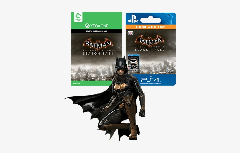 Arkham Knight Season Pass - Framed Poster: Arkham Knight - Batgirl, 36x24in., transparent png