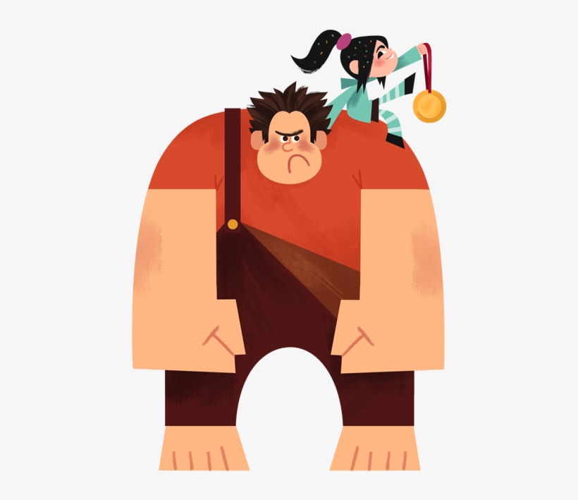 It's Sunday And It's The Last Day Of Villains Week - Wreck-it Ralph, transparent png
