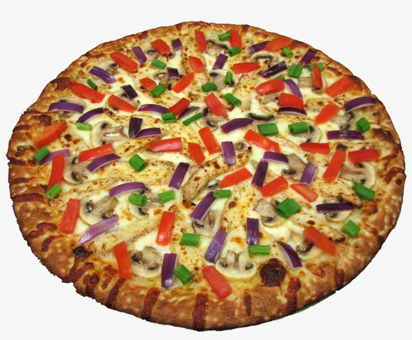 Spicy Chicken Pizza - California-style Pizza, transparent png