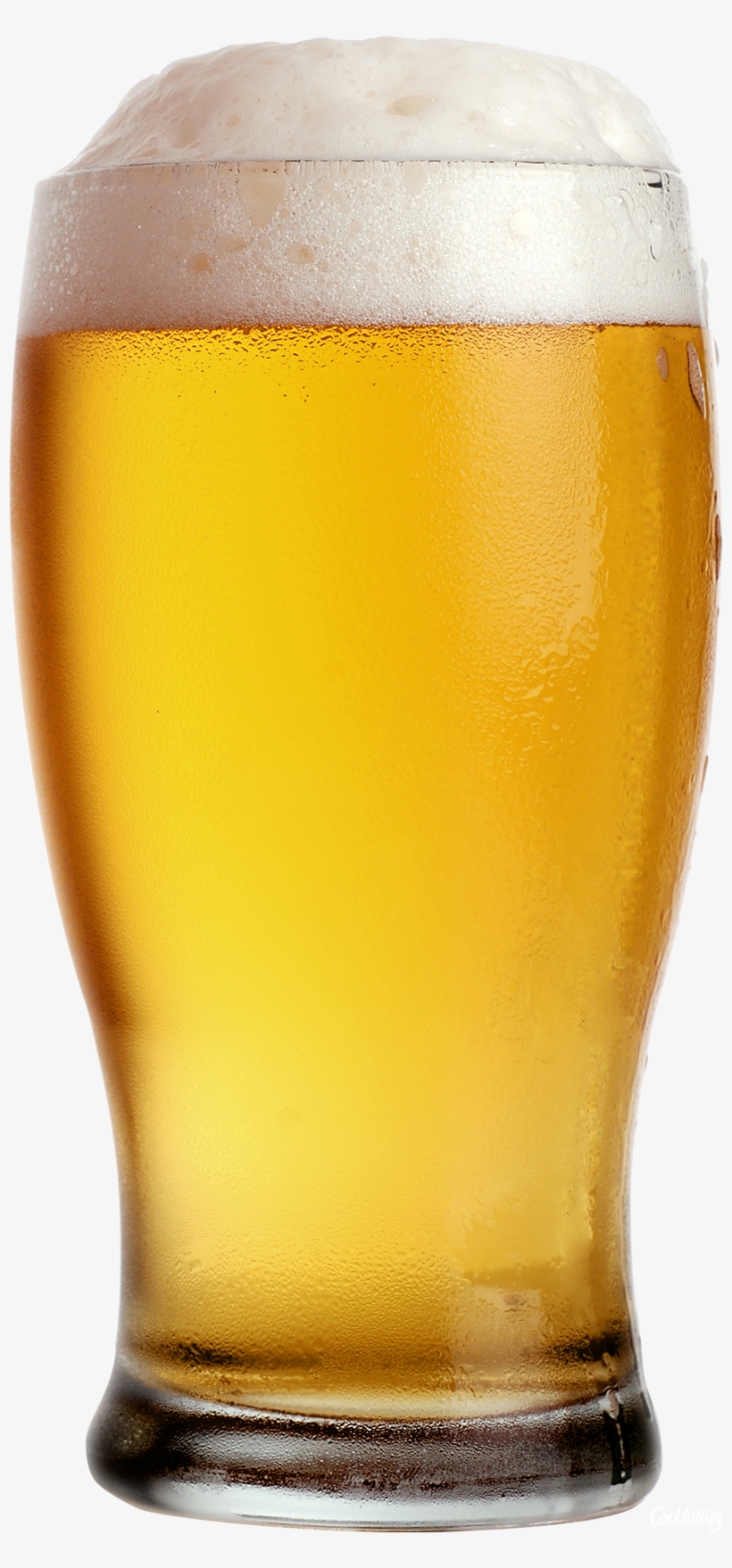 Beer In Glass Png, transparent png