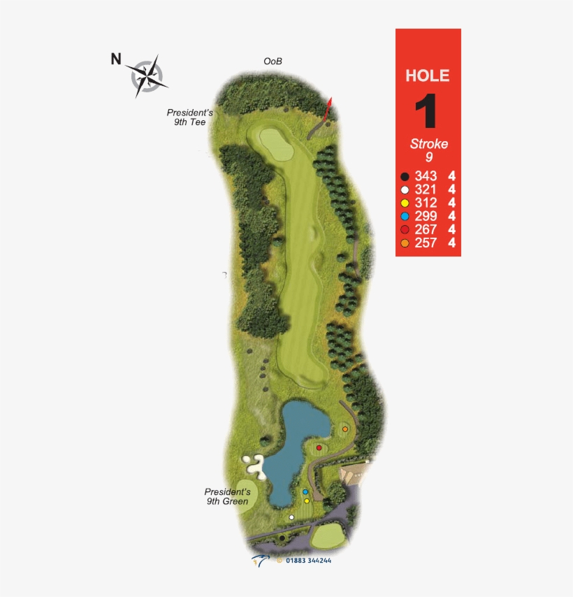 Hole 1 - Northern Pike, transparent png