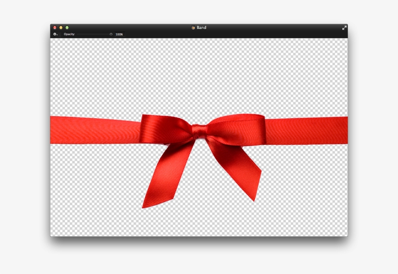 Quickly Remove Unwanted Background - Red Satin Bow, transparent png