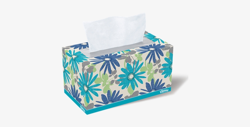 Tissue Boxes - Kleenex Everyday Facial Tissues, 210 Ct, transparent png