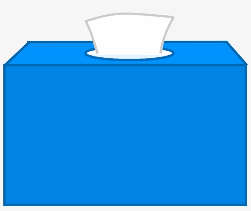Tissue Box With Tissuess Poking Out, transparent png