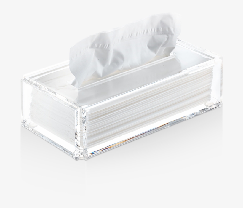 Sky Acrylic Tissue Box - Box, transparent png