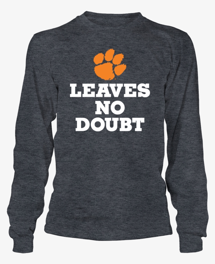 Clemson Leaves No Doubt - Alpha Kappa Alpha Greek Letter Long Sleeve, transparent png