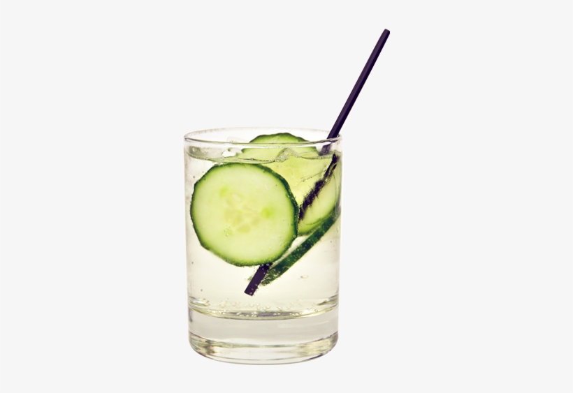 2cv Ingredients 30ml Vodka Sliced Cucumber Ch'i Original - Vodka And Tonic, transparent png
