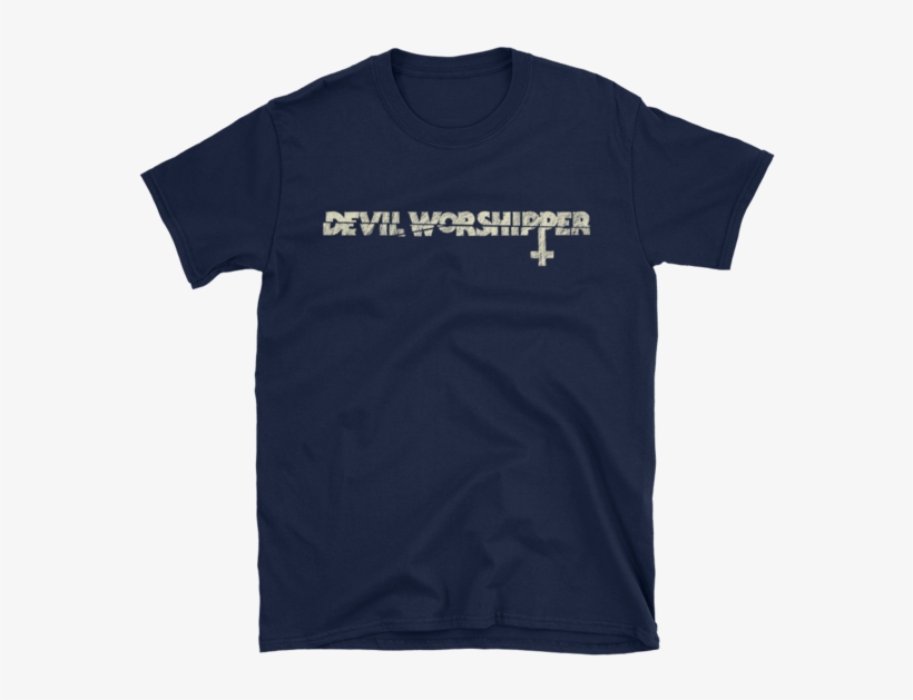 Devil Worshipper Upside Down Cross T-shirt - Patriots 28 3 Shirt, transparent png