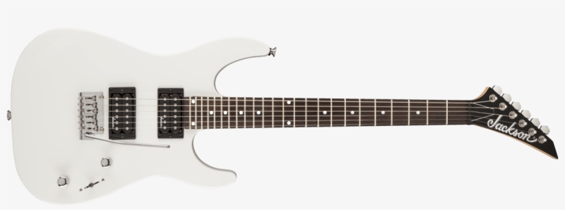 White Guitar Png - Jackson Js12 Dinky Electric Guitar, transparent png
