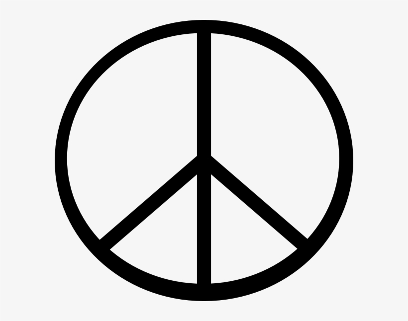 Blue Flames Transparent Png Pictures - Peace Symbol, transparent png