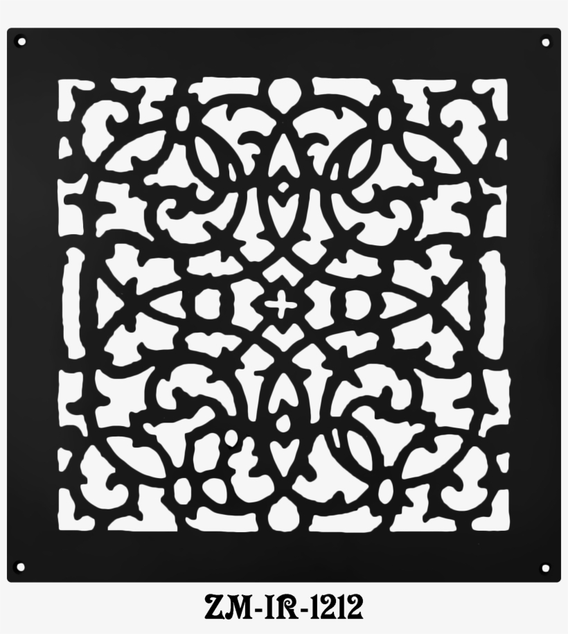 Cast Iron Floor Ceiling Or Wall Grille Registers Without - Register, transparent png