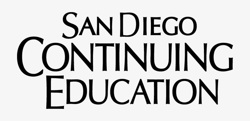 Ce Logo Stacked - San Diego Continuing Education, transparent png