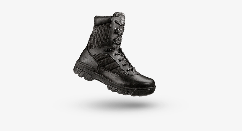 Civilians & Industrial - Bates High Leg Boots - Fw511 - Black - 10, transparent png