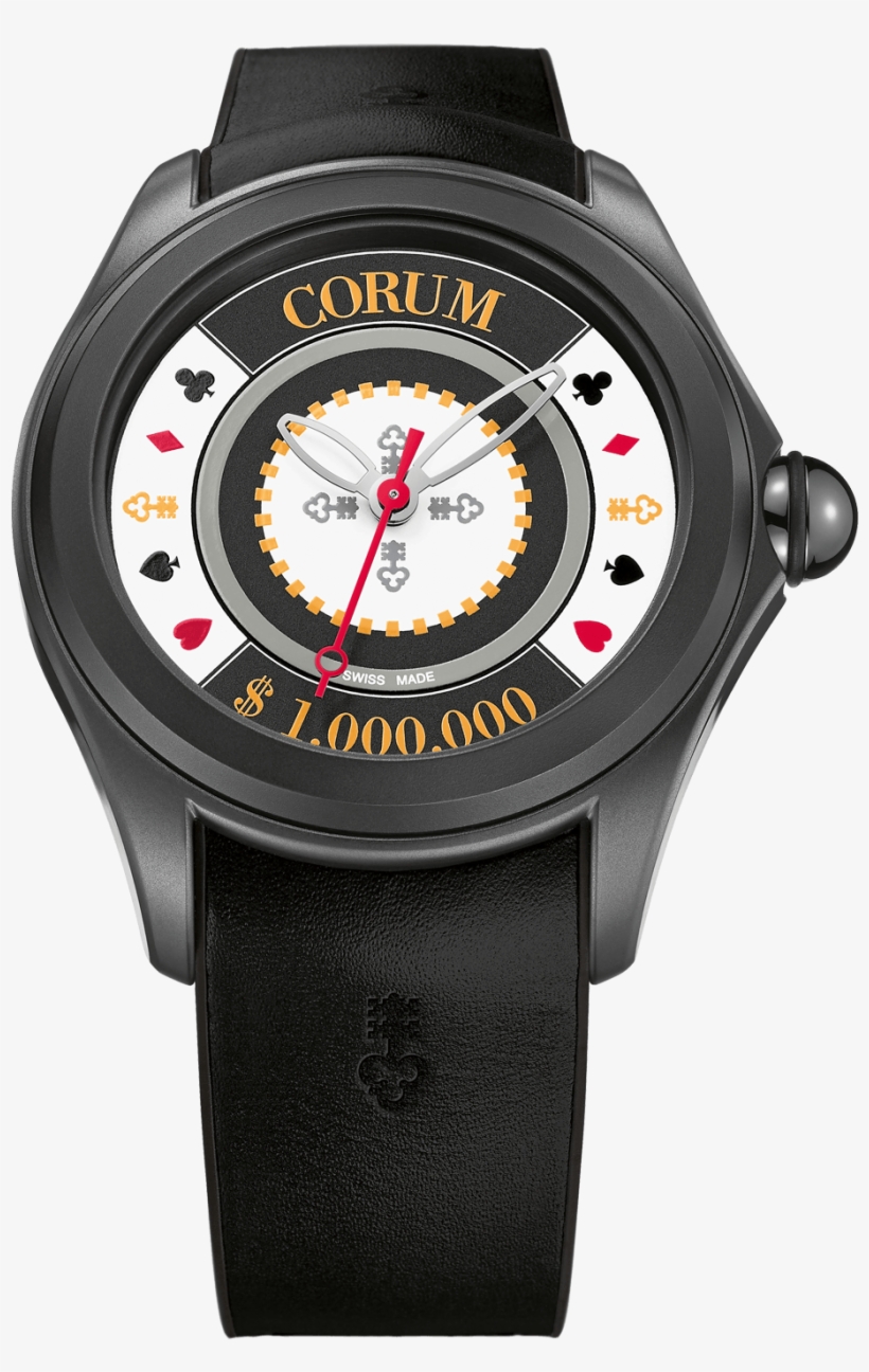 Corum Bubble Casino Chip Png Bubble Watch Poker Chip - Corum Magic Bubble, transparent png
