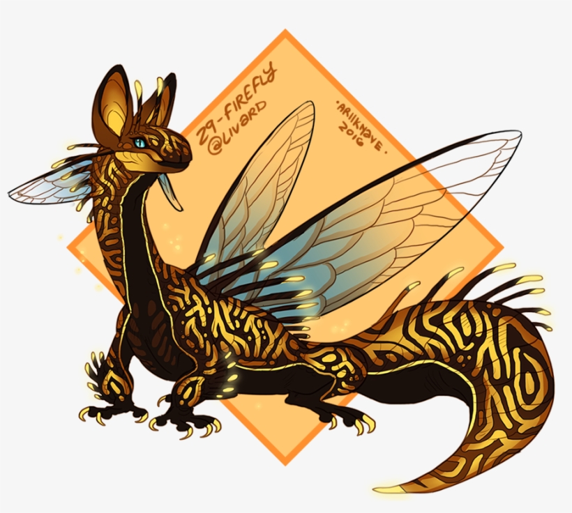 29 Firefly By Ariiknave On Deviantart - Monarch Butterfly, transparent png