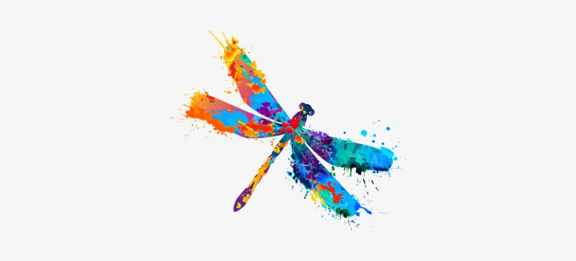 The Science Behind Telling Better Stories To Connect - Dragonfly Watercolor Vector, transparent png