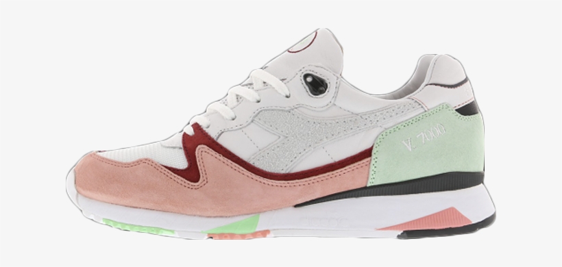 Keep It Locked To The Sole Supplier So You Never Miss - Diadora X Afew V7000 Highly Addictive 7-13 White. Globa..., transparent png