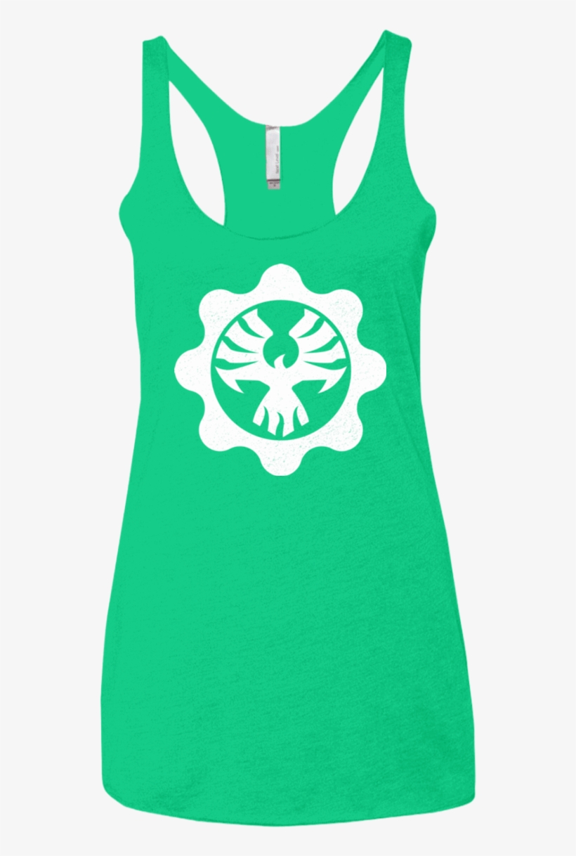 Gears Of War 4 Cog Emblem Women's Triblend Racerback - Wild Bobby Don't Be A Salty Bitch Premium Tri-blend, transparent png