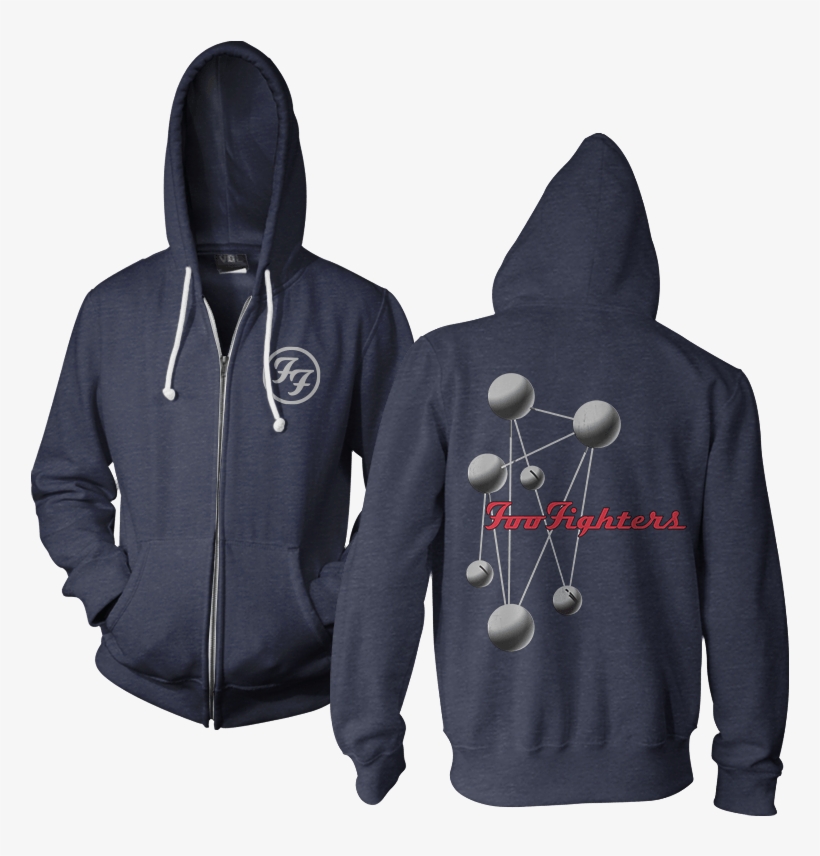 Molecules Hoodie - Foo Fighters Molecules Hoodie, transparent png
