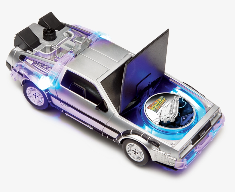 Delorean 1 Oz Silver Coin Back To The Future - Back To The Future Silver Coin, transparent png