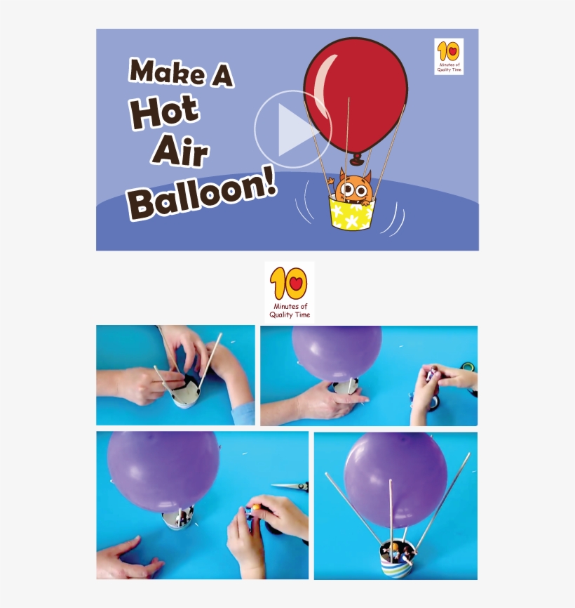 Fun Crafts For Kids - Balloon Rocket, transparent png