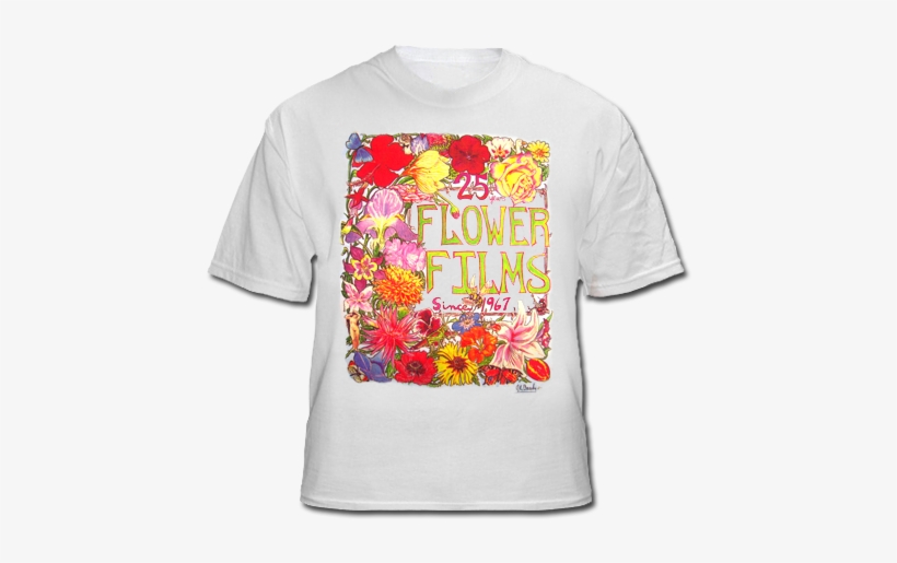 25th Anniversary - Flower T Shirt, transparent png