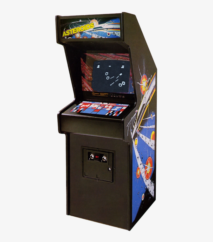 Asteroids Arcade Game - Atari Asteroids Arcade Machine, transparent png