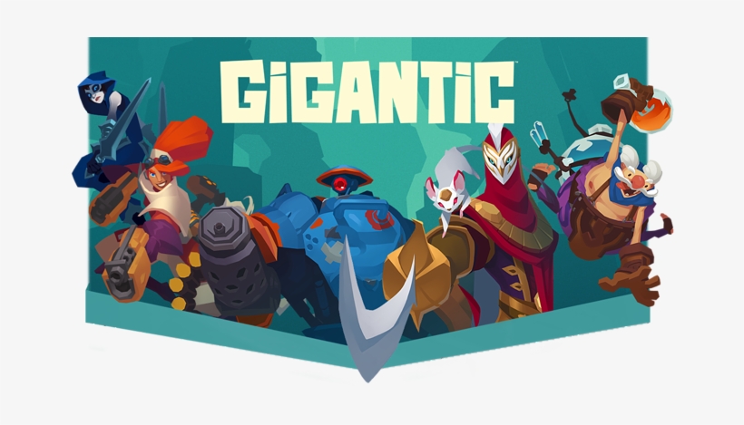 A Video Game With Huge Monsters As The Objective That - Gigantic, transparent png