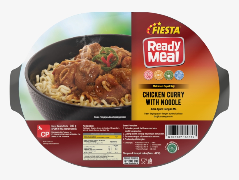 Fiesta Ready Meal Chicken Curry With Noodle, transparent png