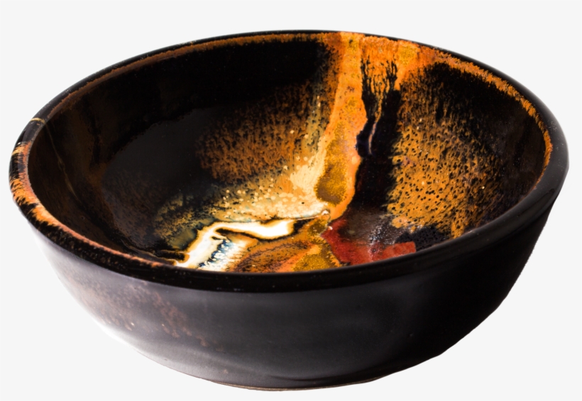 Handmade Pottery Cereal Bowl Red, Toasted Brown, & - Cereal, transparent png