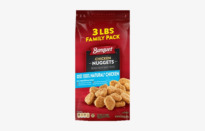 Original Chicken Nugget - Banquet Chicken Nuggets Drum And Thigh, transparent png